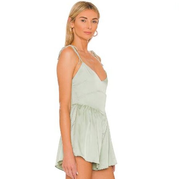 Fiona Ruched Romper MORE TO COME  S - Picture 3 of 3